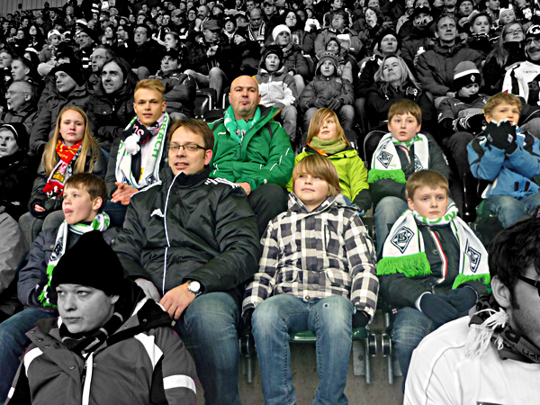 E2 Team im Gladbach Stadion