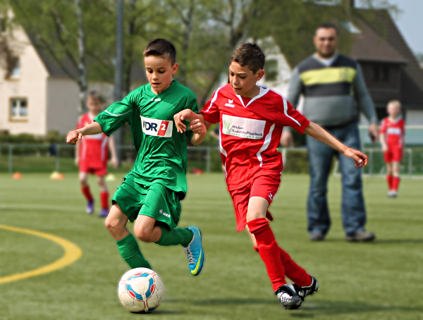 Spielszene aus dem Heimspiel gegen Augustdorf