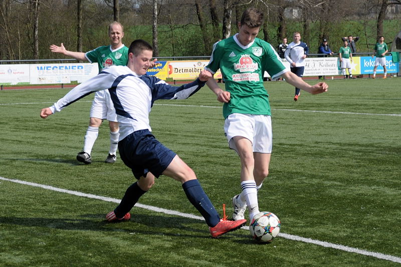 Jan Lukas vergibt eine große Chance zur Führung