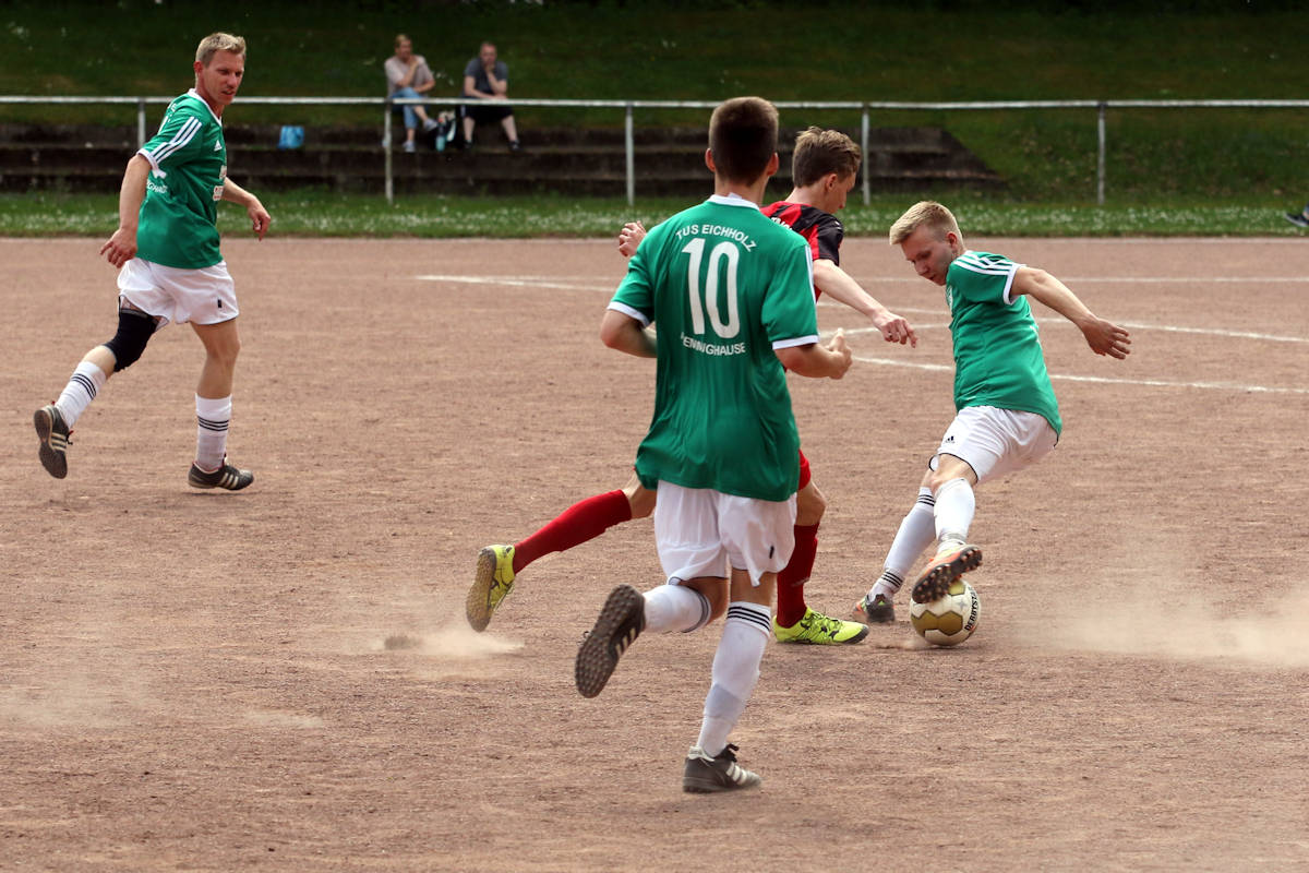 Am Einsatz und Zweikampfverhalten hat es sicher nicht gefehlt