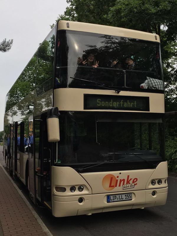 Mit dem Doppeldecker zum DTB-Dance 2016