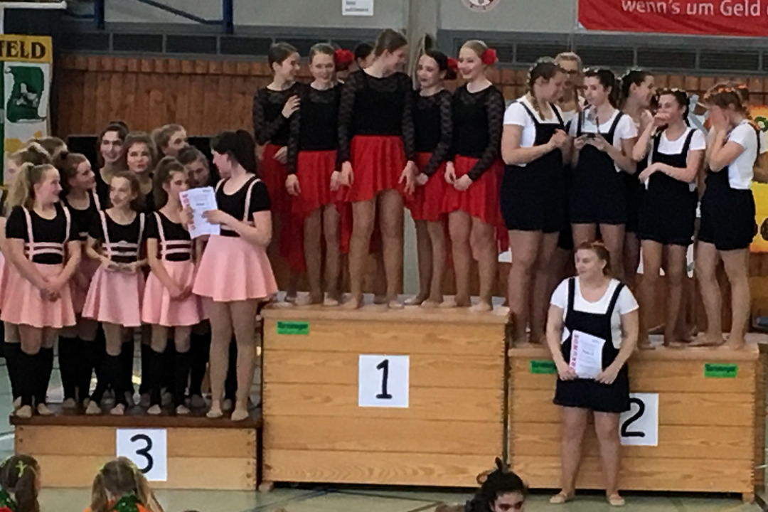 2. Platz in Jugend "Challenge" für die Diamonds - super Ergebnis!