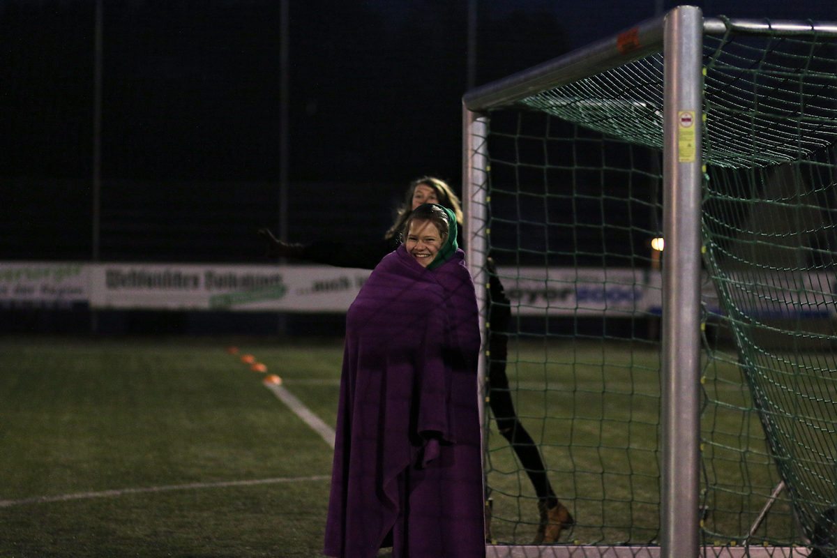 Kein leichter Job für Keeper Madleen