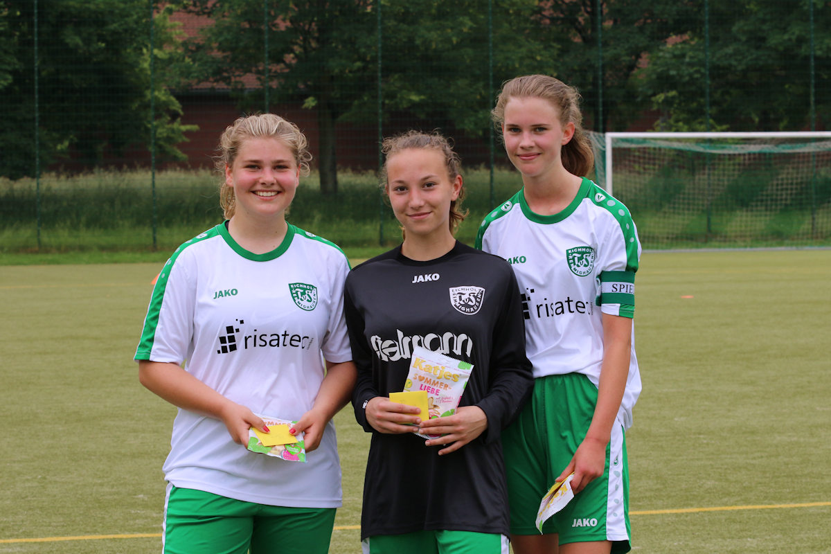 Abschied fällt immer schwer- Julia, Jannina und Steffi