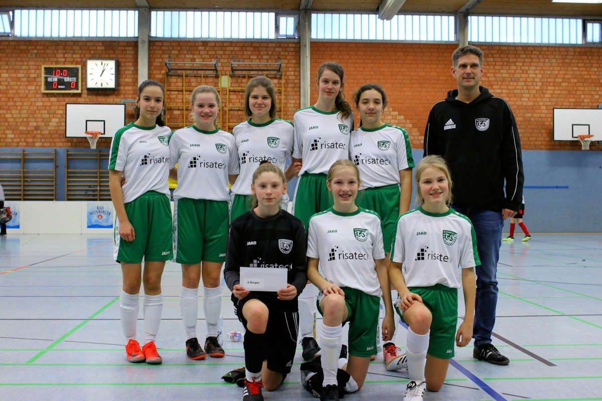 B-Juniorinnen - Gratulation zu Platz 2 in Barntrup