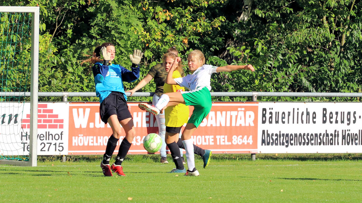 Starke Leistung! JSG-Keeper Spielerin des 2. Durchgangs