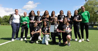 Meisterschaft 2022!  Juniorinnen feiern und wollen in die Bezirksliga