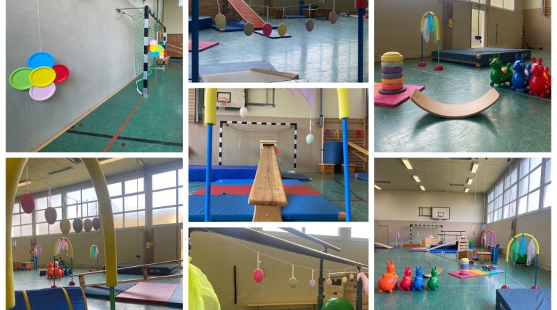 Frühlings-Kinderturn-Stunde mit osterlicher Überraschung